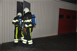 Oefening Autobrand  Newtonstraat Buitenpost